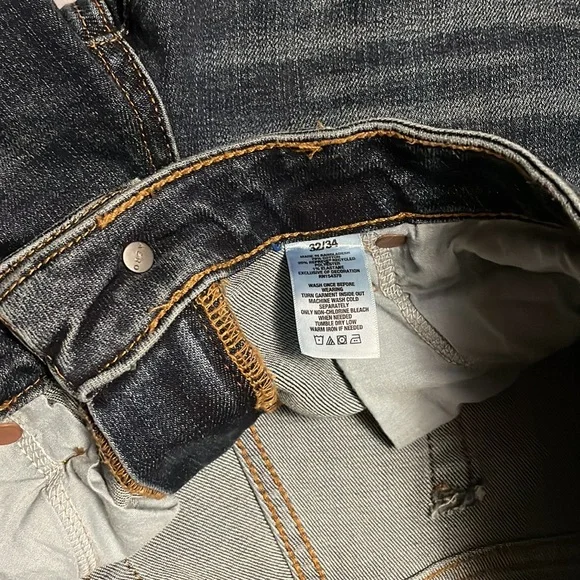 NWOT Men’s Aero Jeans Skinny Size 32x34 - Picture 6 of 10